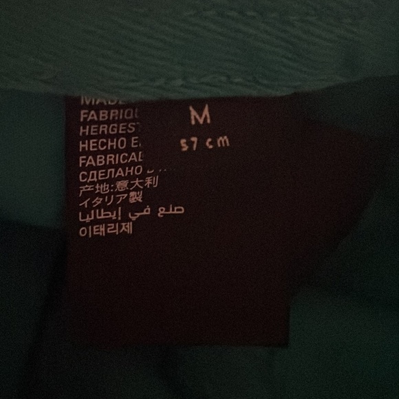 BALENCIAGA women's teal baseball hat in size medium. Spring / Summer 2022 - Picture 3 of 3